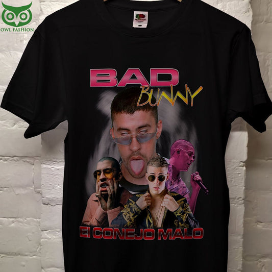 Bad Bunny Rapper at the Helm - Adult & Kids T-Shirts, Sweatshirts & Hoodies apparel design preview 1