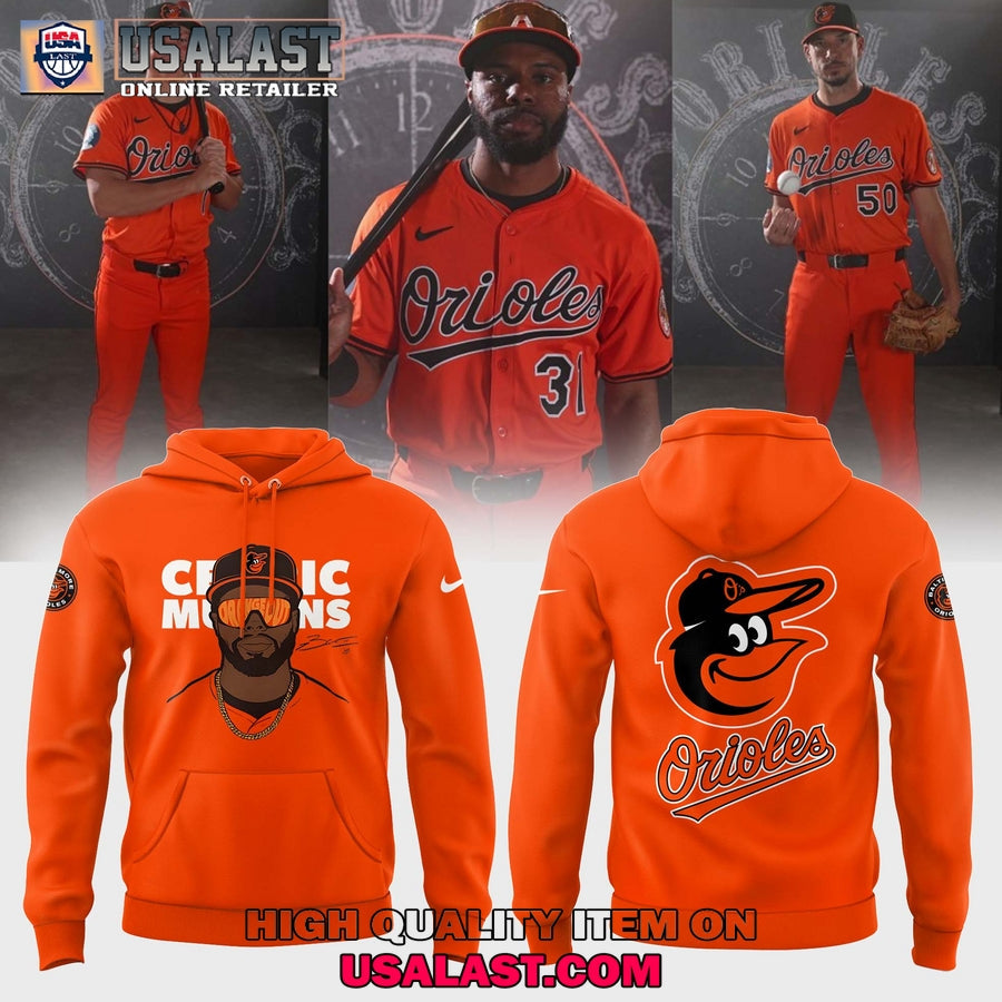 Baltimore Orioles Cedric Mullins And - Adult & Kids T-Shirts, Sweatshirts & Hoodies apparel design preview 1