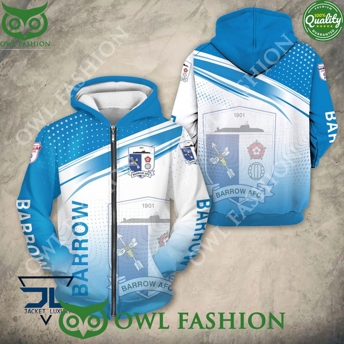 Barrow AFC Trending Design League Two - Adult & Kids T-Shirts, Sweatshirts & Hoodies apparel design preview 1