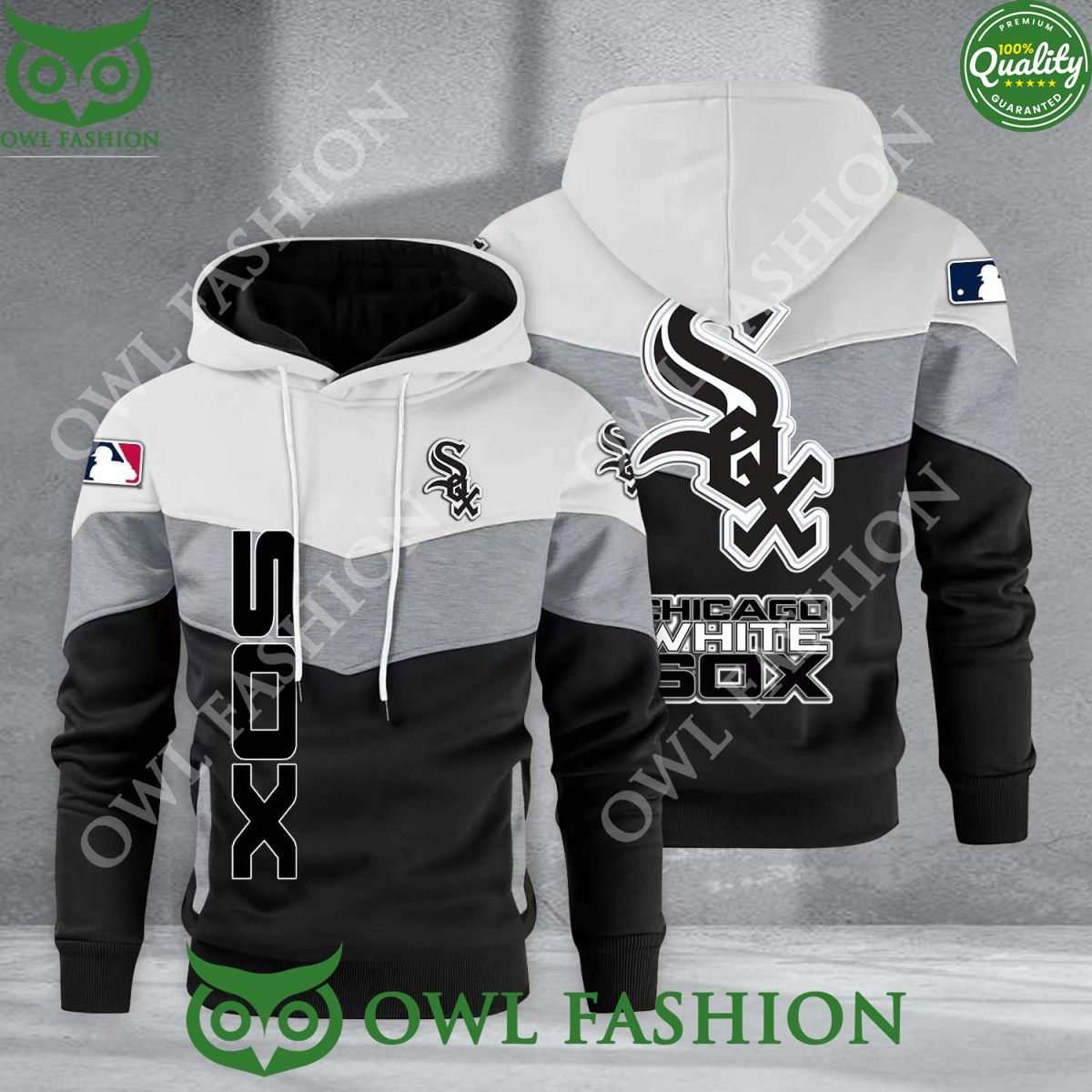 Baseball Chicago White Sox Team MLB Black Printed - Adult & Kids T-Shirts, Sweatshirts & Hoodies apparel design preview 1
