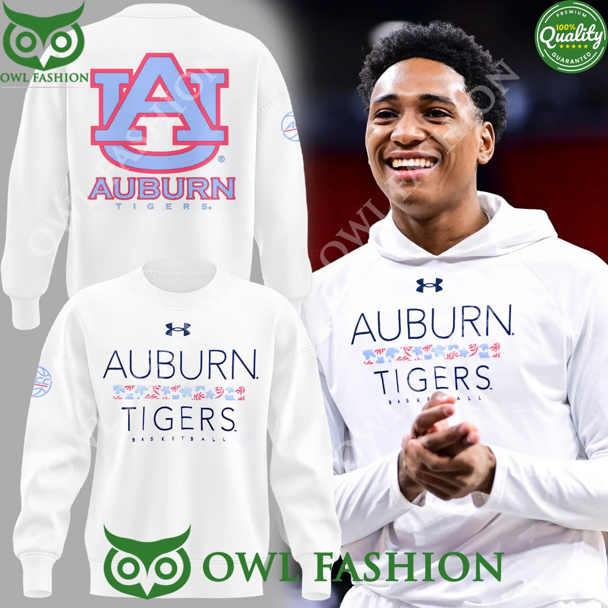 Basketball Auburn Tigers Men - Adult & Kids T-Shirts, Sweatshirts & Hoodies apparel design preview 1