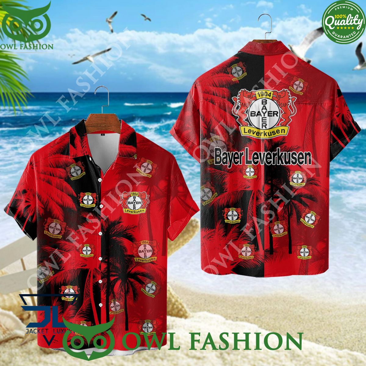 Bayer 04 Leverkusen Coconut Island Bundesliga - Adult & Kids T-Shirts, Sweatshirts & Hoodies apparel design preview 1