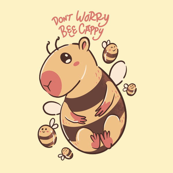 Bee Cappy - Adult & Kids T-Shirts, Sweatshirts & Hoodies apparel design preview 1