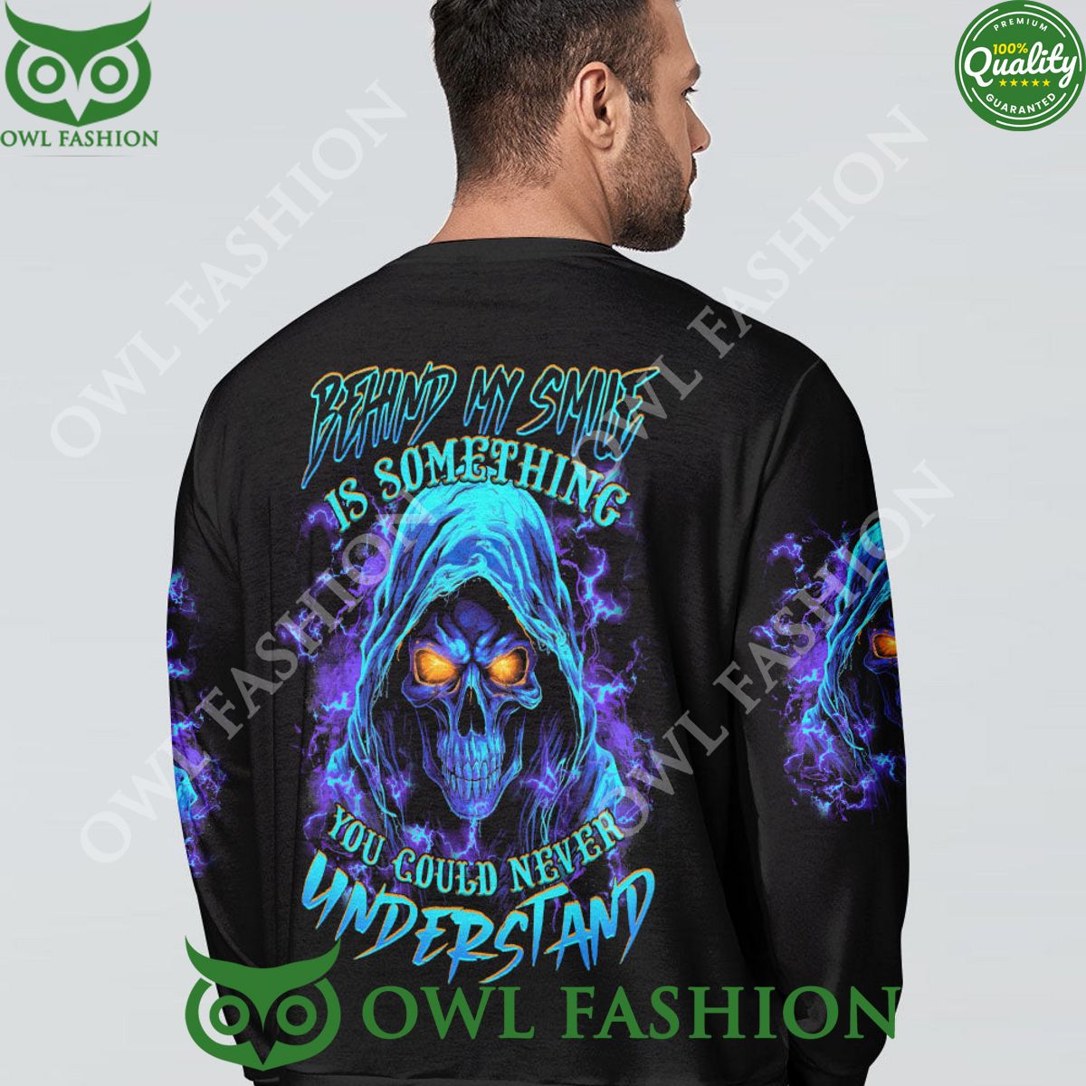 Behind My Smile Is Something You Could Never - Adult & Kids T-Shirts, Sweatshirts & Hoodies apparel design preview 1