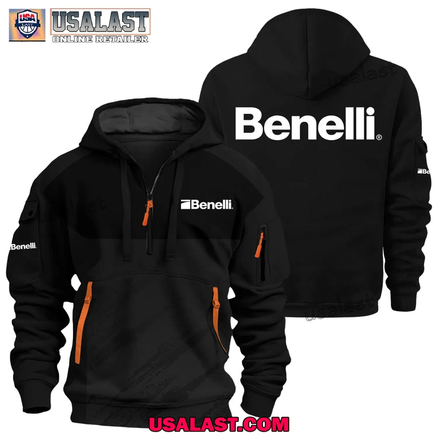 Benelli USA Firearms Brand Custom Name Heavy Zip - Adult & Kids T-Shirts, Sweatshirts & Hoodies apparel design preview 1