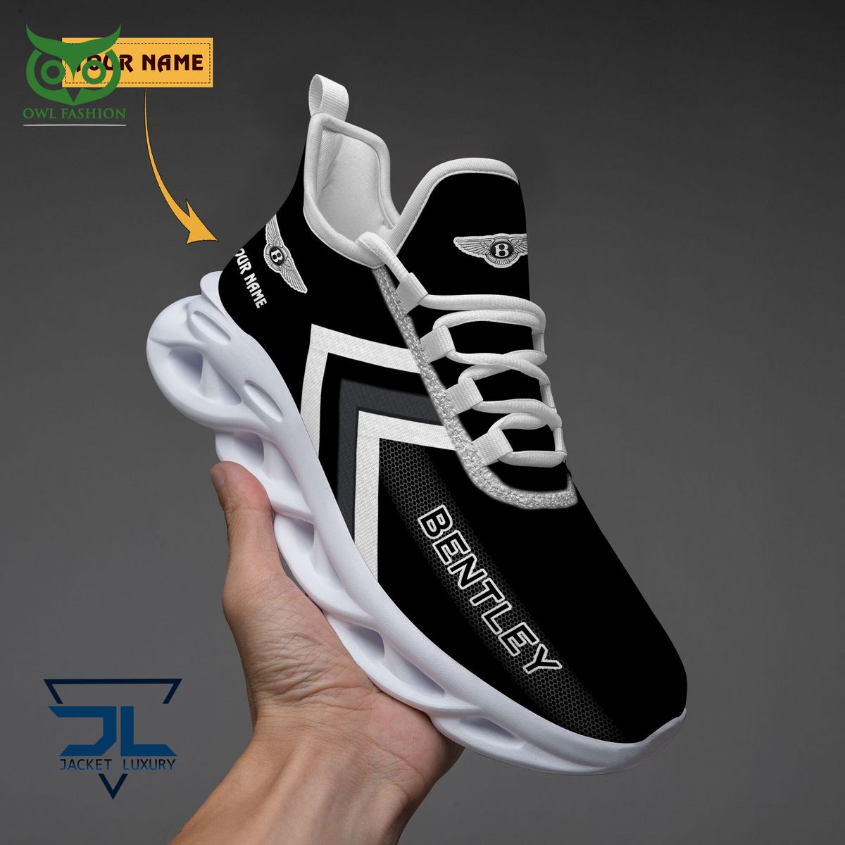 Bentley Automobile Brand Personalized Max Soul Shoes - Adult & Kids T-Shirts, Sweatshirts & Hoodies apparel design preview 1
