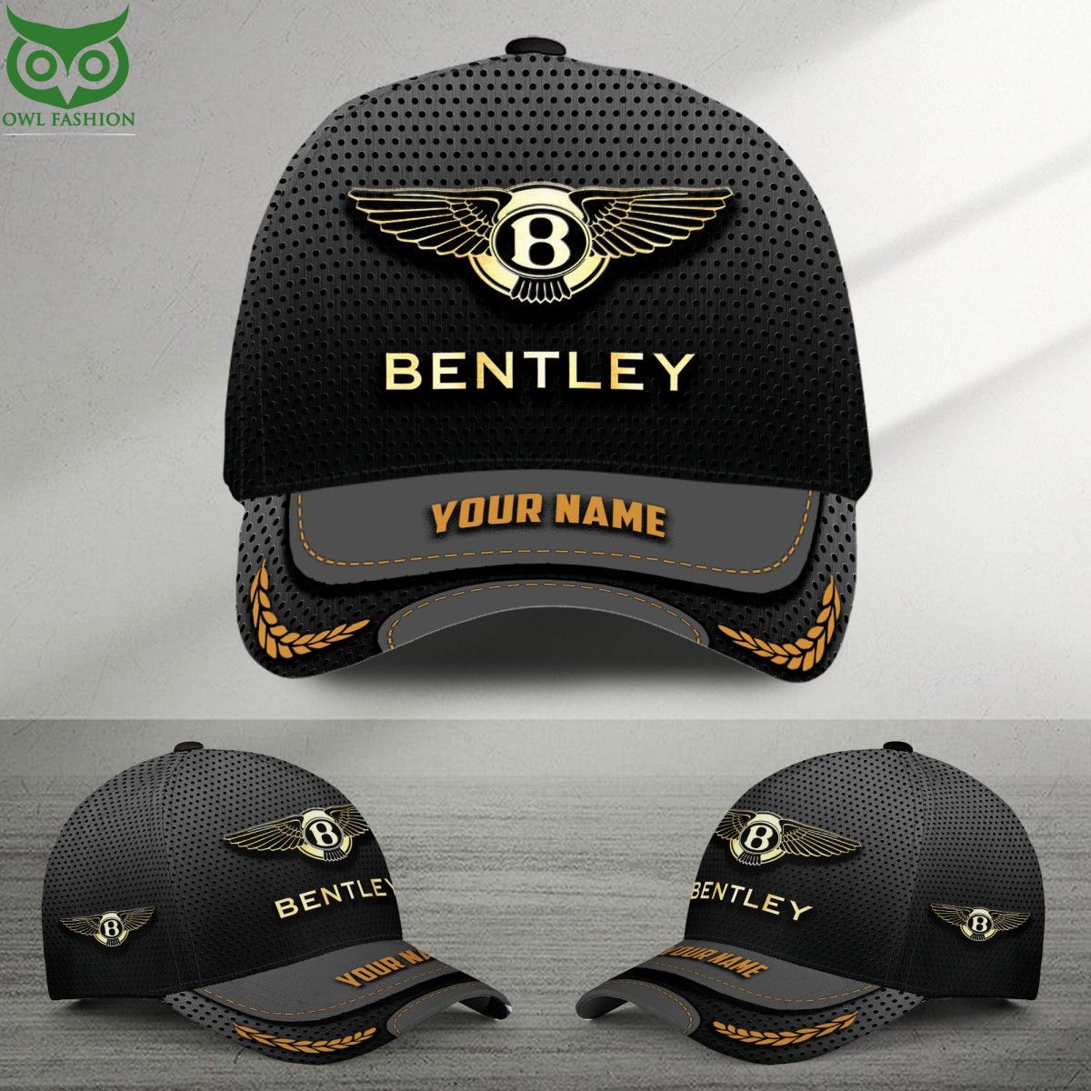 Bentley Luxury Logo Brand Personalized Classic Cap - Adult & Kids T-Shirts, Sweatshirts & Hoodies apparel design preview 1