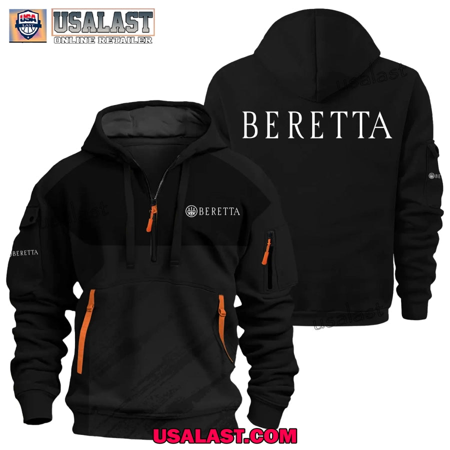 Beretta Firearms Brand Custom Name Heavy Zip - Adult & Kids T-Shirts, Sweatshirts & Hoodies apparel design preview 1