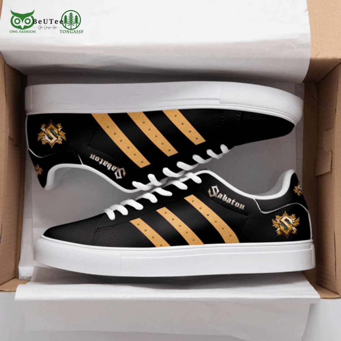 Bismarck Sabaton 3D Over Printed Stan Smith Shoes - Adult & Kids T-Shirts, Sweatshirts & Hoodies apparel design preview 1