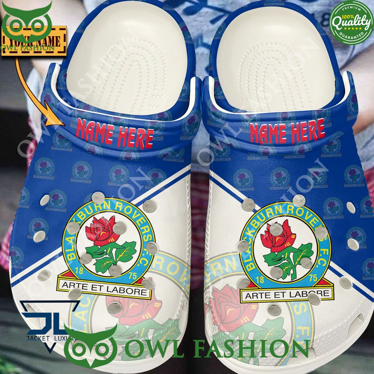 Blackburn Rovers League One Custom EFL Football Team - Adult & Kids T-Shirts, Sweatshirts & Hoodies apparel design preview 1