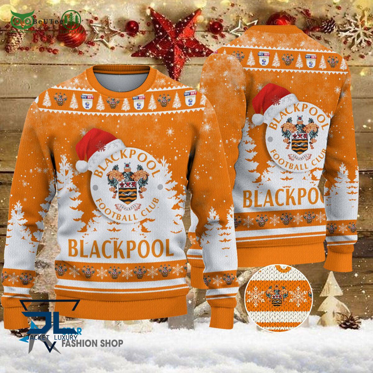 Blackpool F.C EFL English Football League Premium - Adult & Kids T-Shirts, Sweatshirts & Hoodies apparel design preview 1