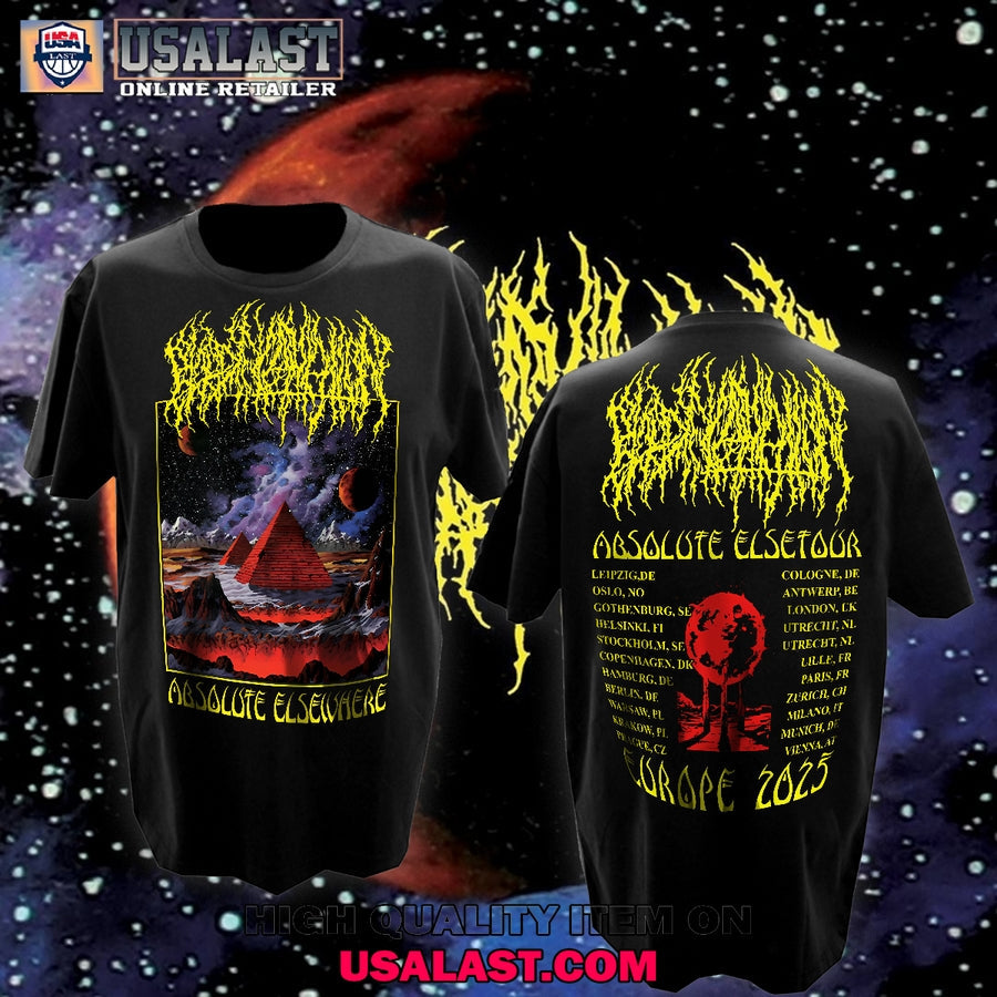 Blood Incantation Absolute Elsewhere Tour 2025 - Adult & Kids T-Shirts, Sweatshirts & Hoodies apparel design preview 1