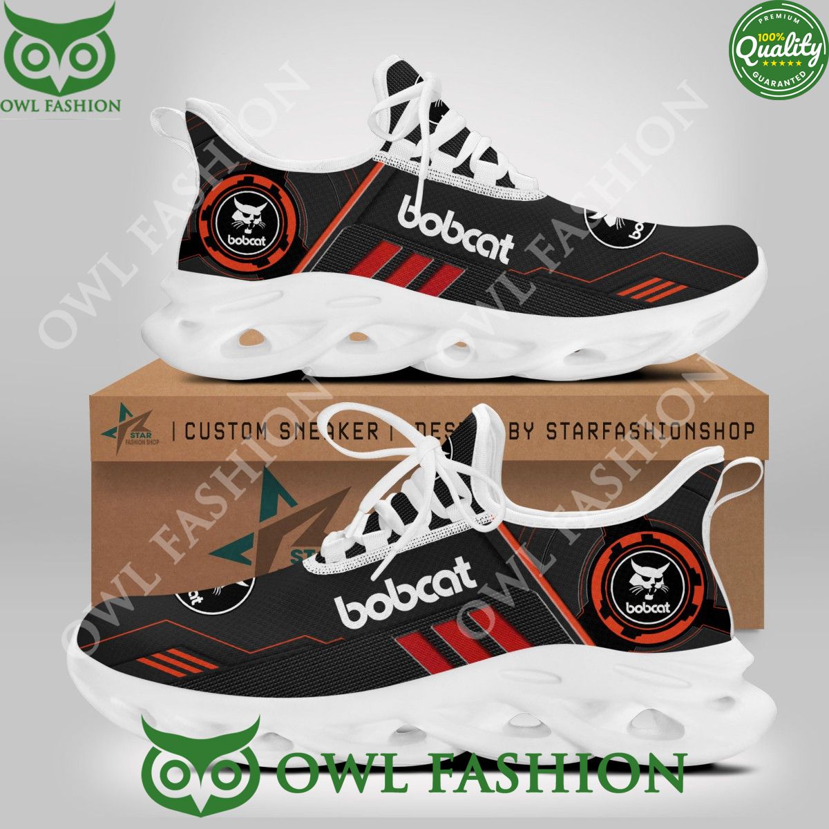 Bobcat Car manufacturer Max soul shoes - Adult & Kids T-Shirts, Sweatshirts & Hoodies apparel design preview 1