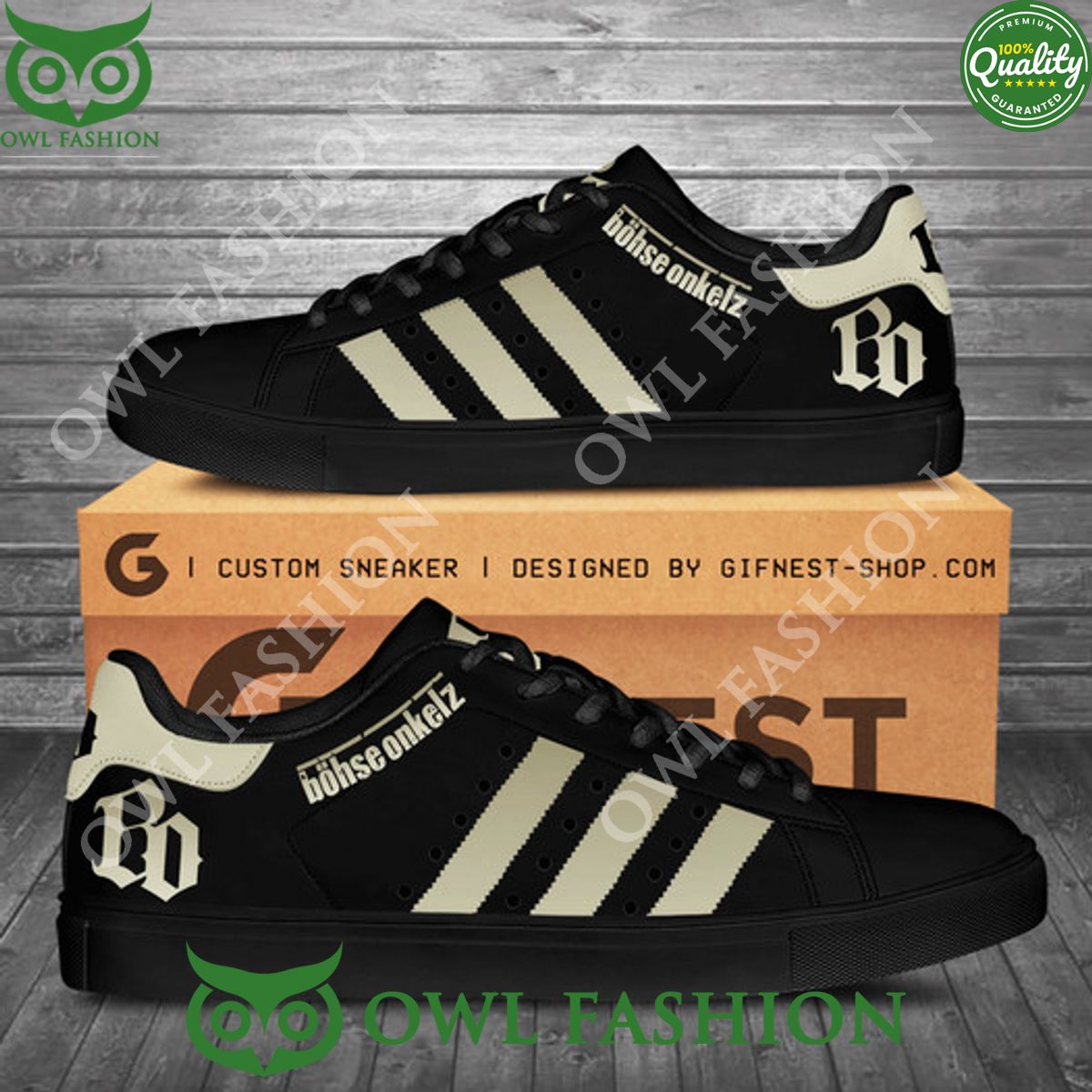 Bohse Onkelz Rock band stan smith low top shoes - Adult & Kids T-Shirts, Sweatshirts & Hoodies apparel design preview 1