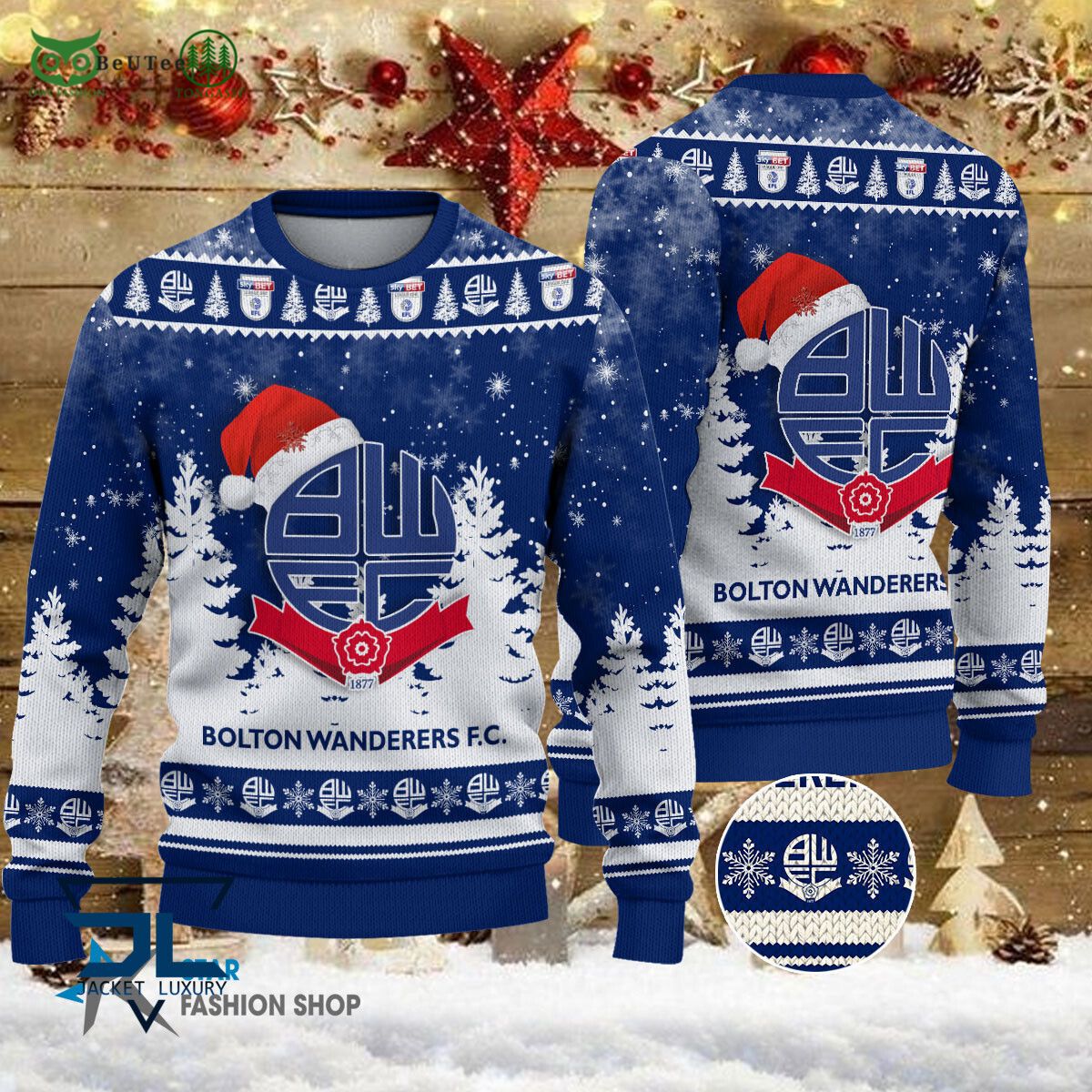 Bolton Wanderers EFL English Football League - Adult & Kids T-Shirts, Sweatshirts & Hoodies apparel design preview 1
