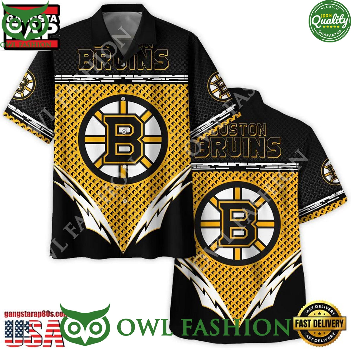 Boston Bruins NHL National Hockey League Logo - Adult & Kids T-Shirts, Sweatshirts & Hoodies apparel design preview 1