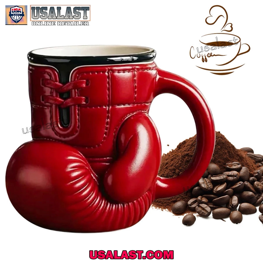 Boxing Glove Mug Sports Gifts for Lovers - Adult & Kids T-Shirts, Sweatshirts & Hoodies apparel design preview 1