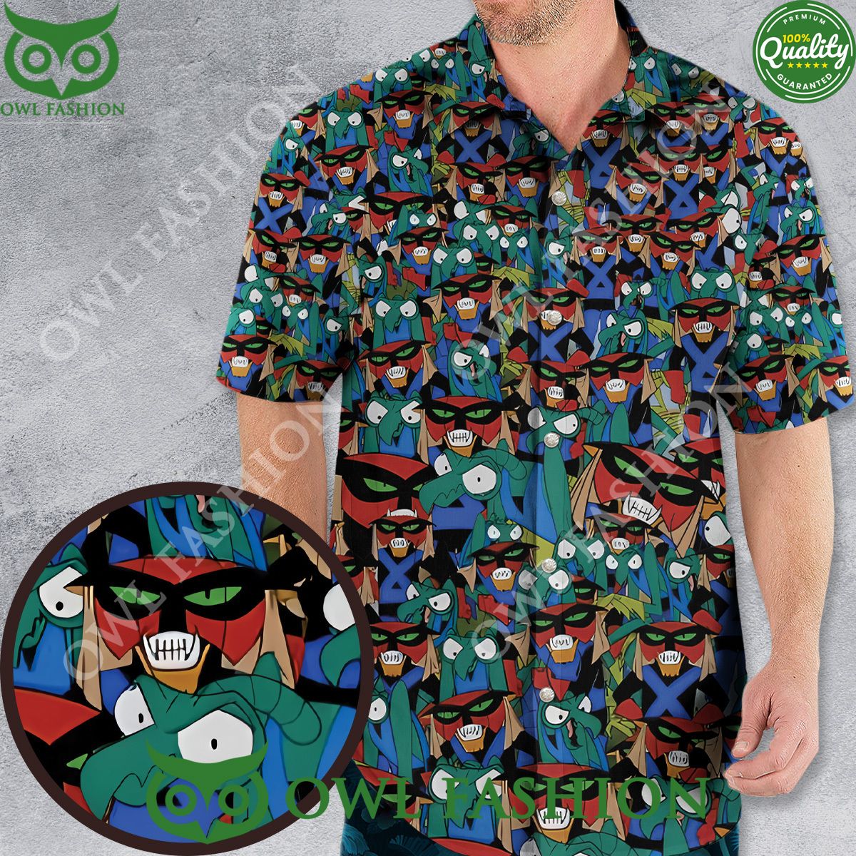 Brak and Moltar Hawaiian - Adult & Kids T-Shirts, Sweatshirts & Hoodies apparel design preview 1