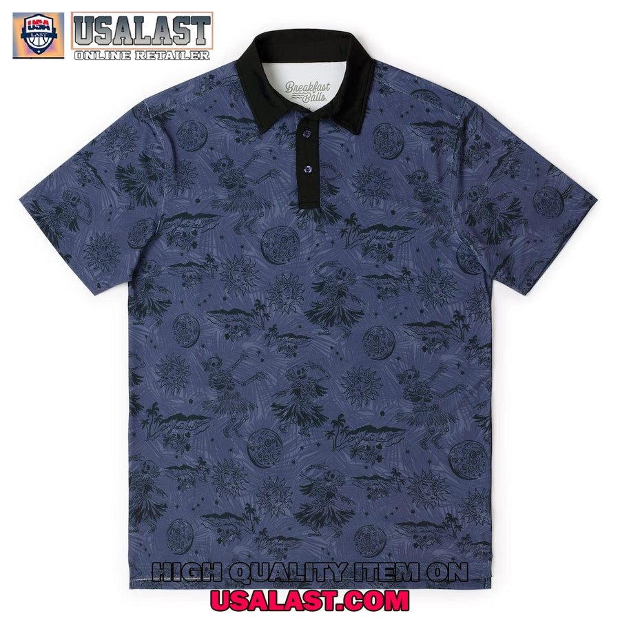 Breakfast Balls Bone Dancing Men Polo - Adult & Kids T-Shirts, Sweatshirts & Hoodies apparel design preview 1
