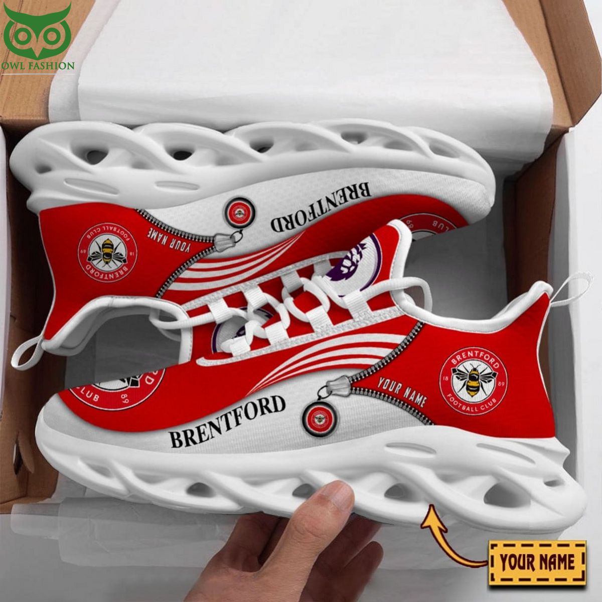 Brentford FC Premiership Team Max Soul - Adult & Kids T-Shirts, Sweatshirts & Hoodies apparel design preview 1