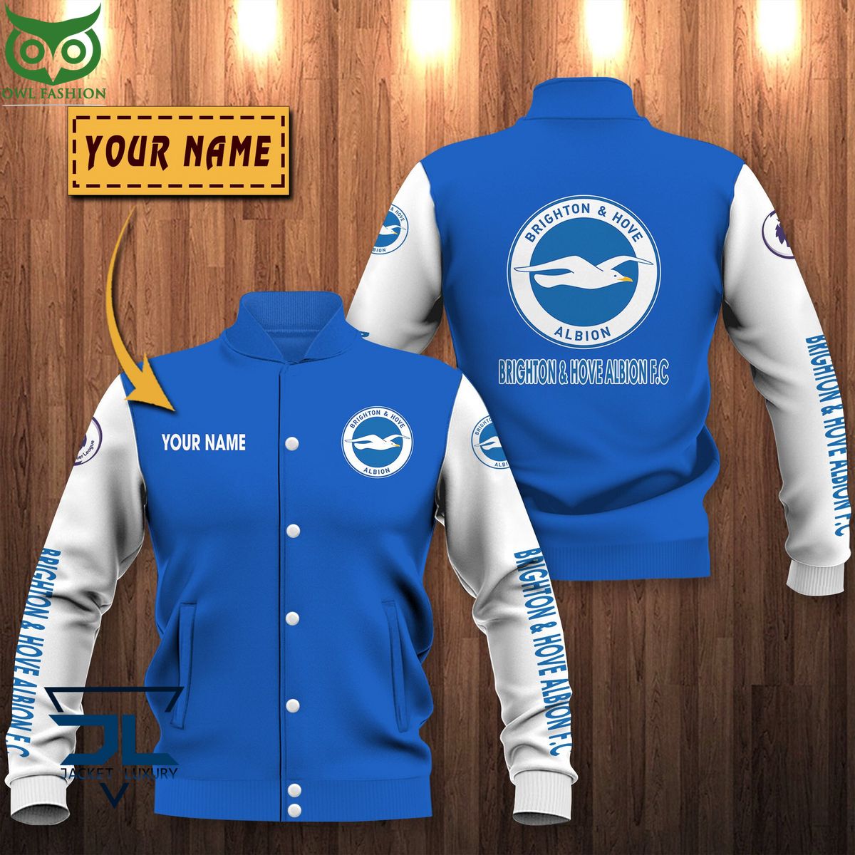 Brighton Hove Albion F.C Premier League Custom - Adult & Kids T-Shirts, Sweatshirts & Hoodies apparel design preview 1