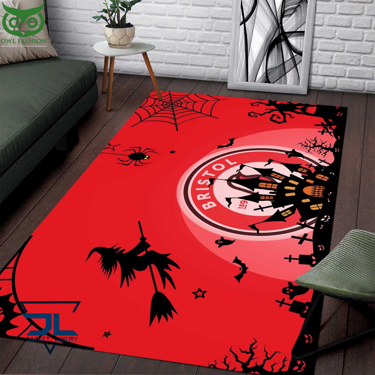 Bristol City EFL New Carpet Rug - Adult & Kids T-Shirts, Sweatshirts & Hoodies apparel design preview 1