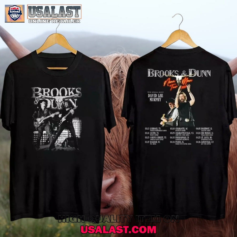 Brooks and Dunn Neon Moon Tour 2025 - Adult & Kids T-Shirts, Sweatshirts & Hoodies apparel design preview 1