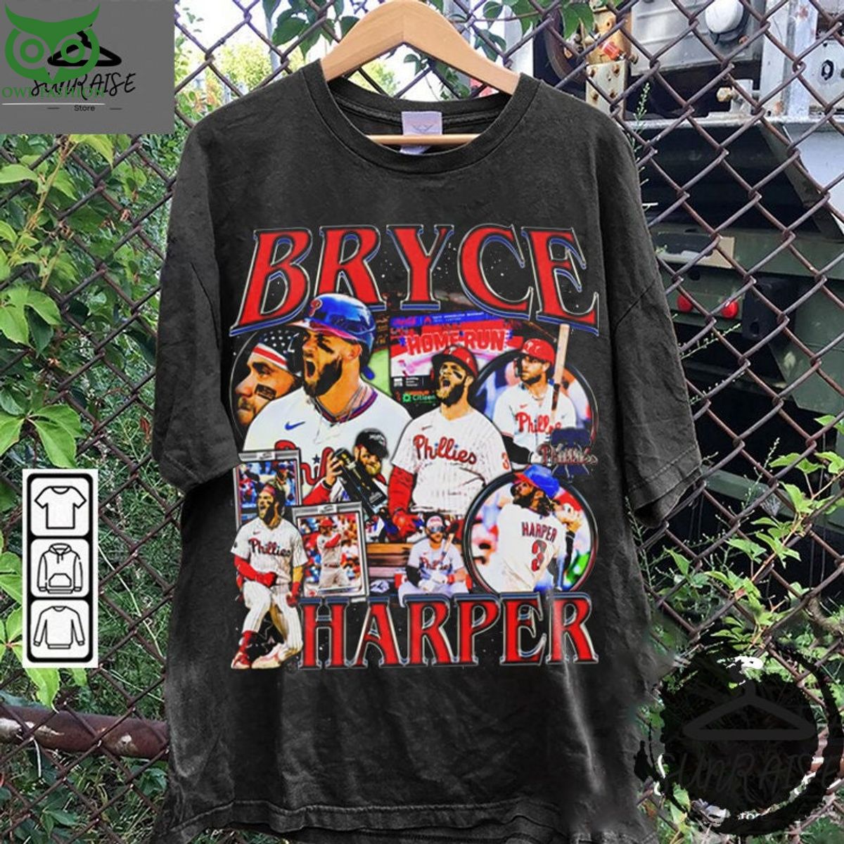 Bryce Harper trea turner Baseball Bootleg MLB - Adult & Kids T-Shirts, Sweatshirts & Hoodies apparel design preview 1