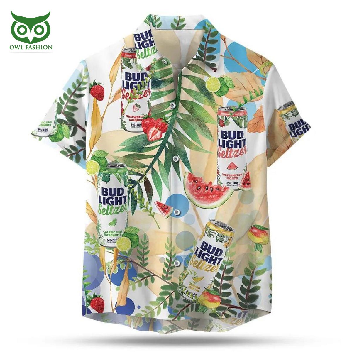 Bud Light Seltzer Hawaiian Mango Strawberry - Adult & Kids T-Shirts, Sweatshirts & Hoodies apparel design preview 1