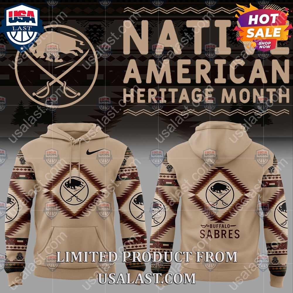 Buffalo Sabres NHL Native American Heritage Month - Adult & Kids T-Shirts, Sweatshirts & Hoodies apparel design preview 1