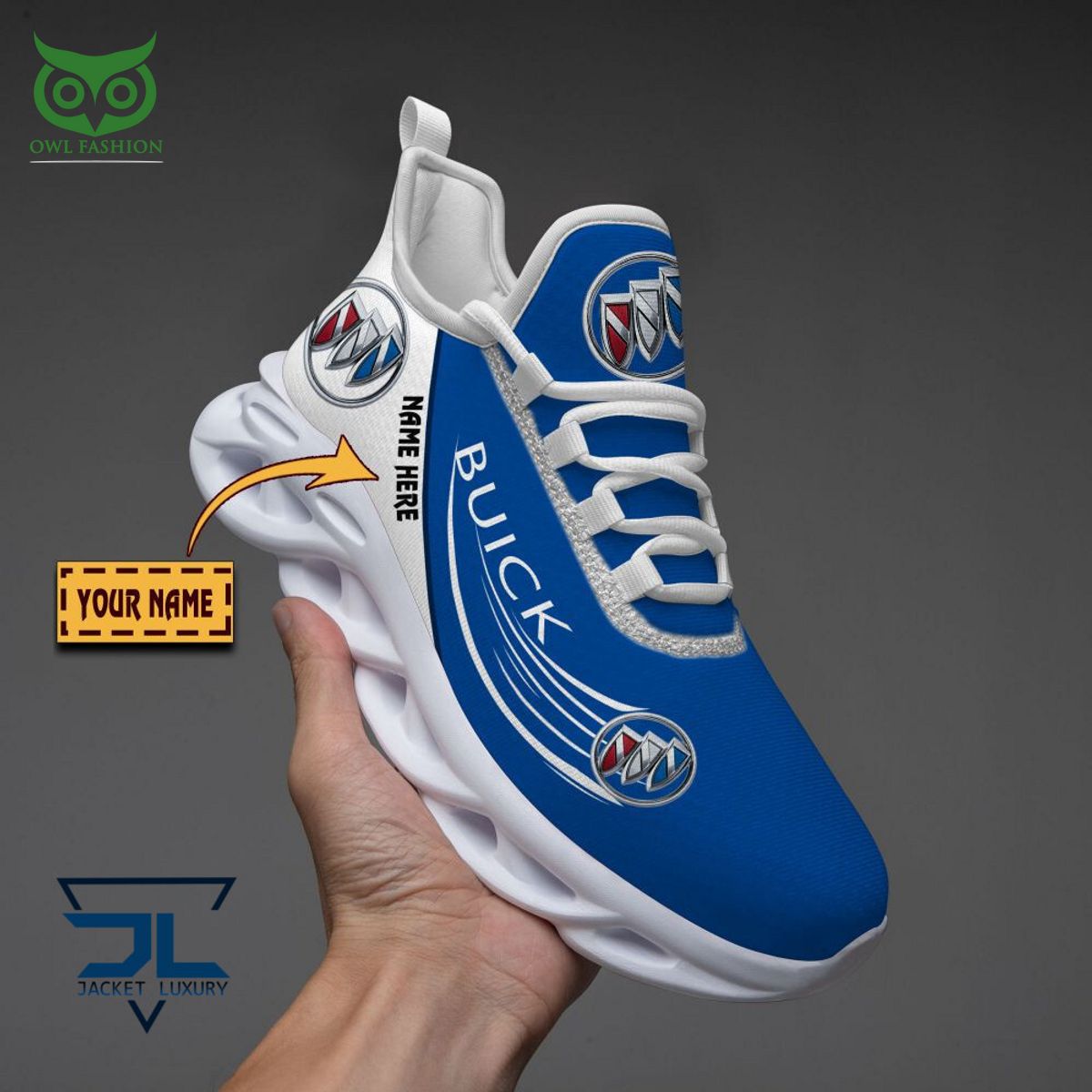BUICK Car Brand Logo Personalized Max Soul Shoes - Adult & Kids T-Shirts, Sweatshirts & Hoodies apparel design preview 1