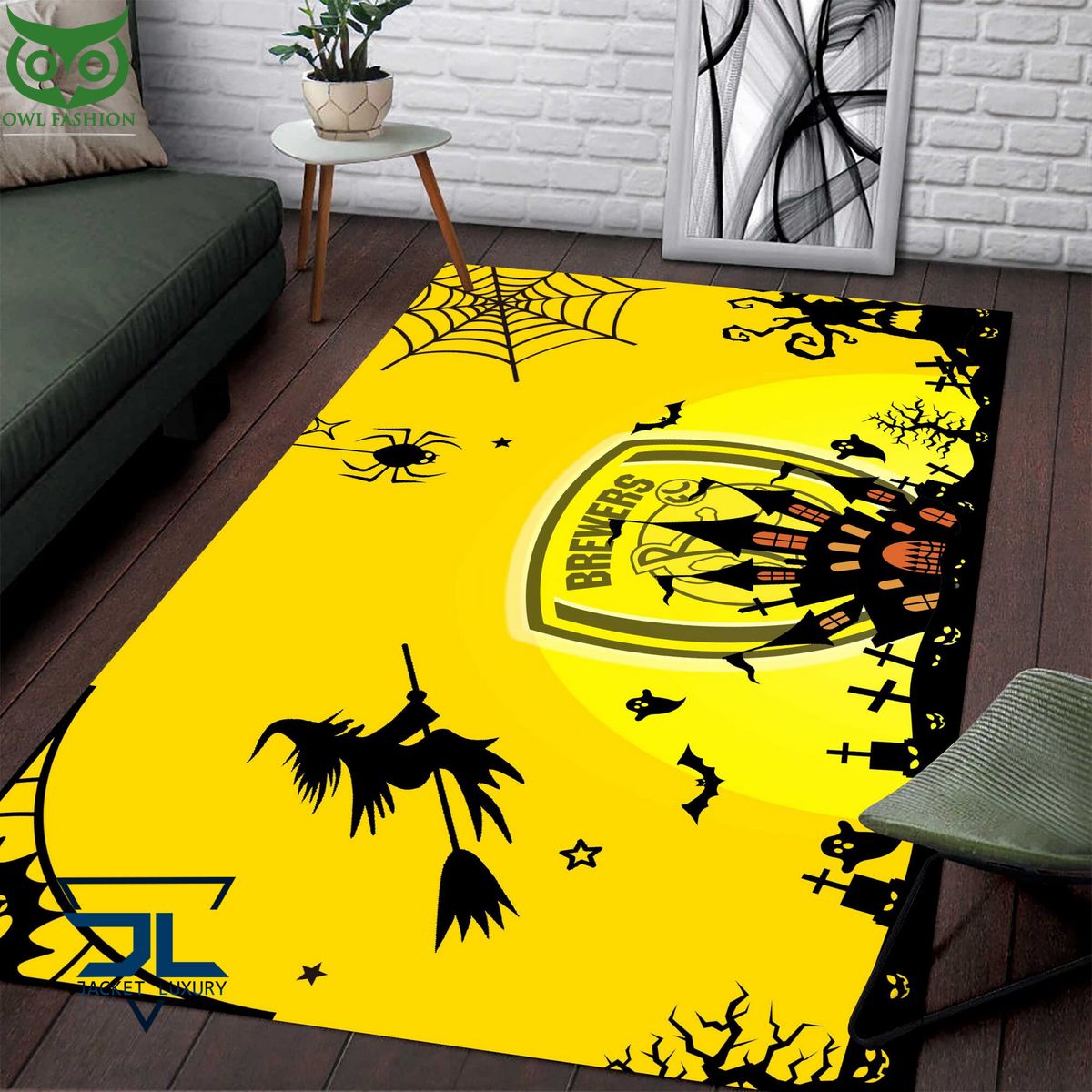 Burton Albion F.C EFL Halloween Carpet Rug - Adult & Kids T-Shirts, Sweatshirts & Hoodies apparel design preview 1