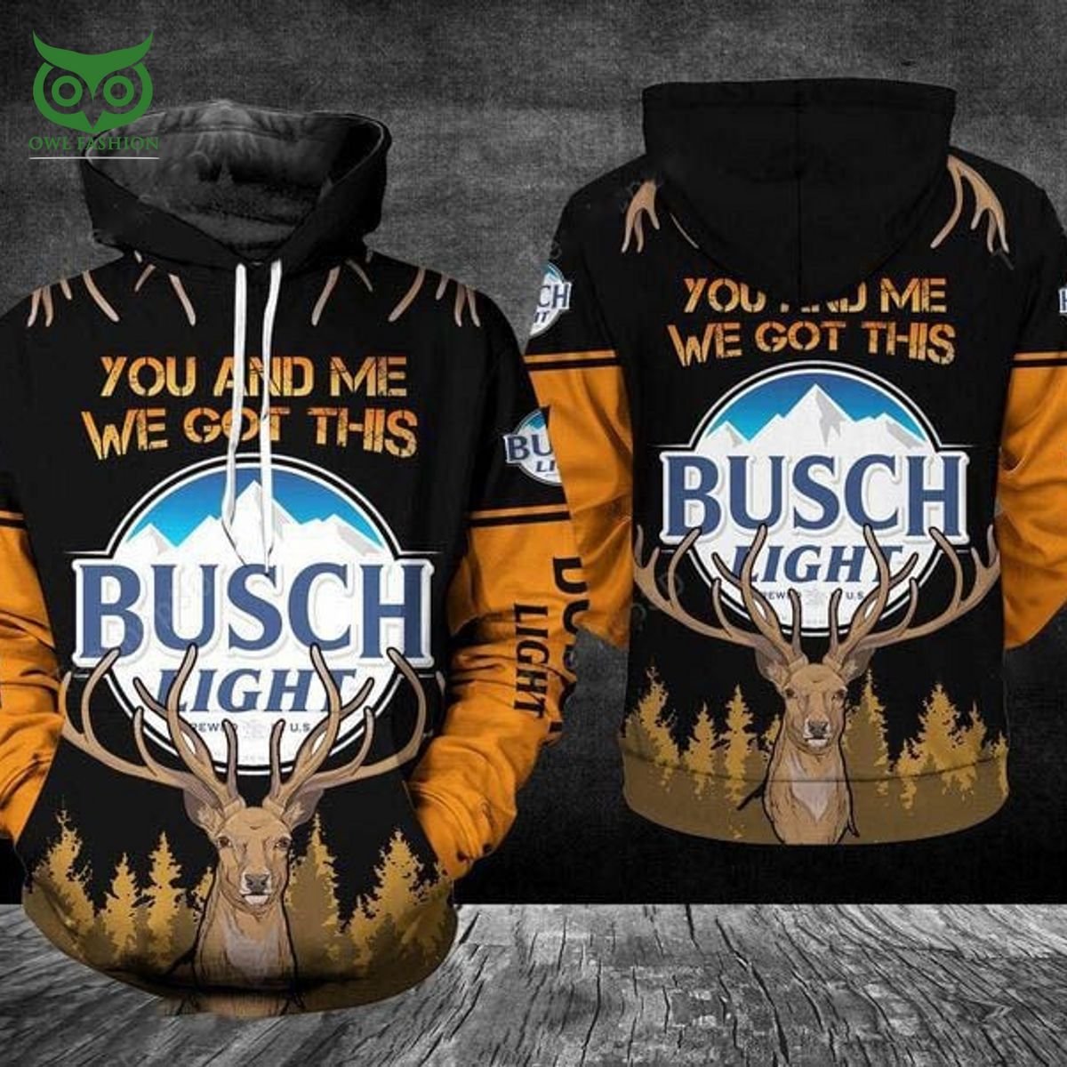 Busch Light You And Me Got This 3D - Adult & Kids T-Shirts, Sweatshirts & Hoodies apparel design preview 1
