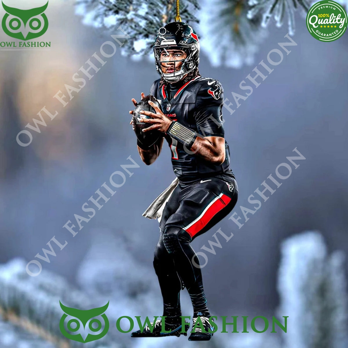 C J Stroud a quarterback The Houston Texans player - Adult & Kids T-Shirts, Sweatshirts & Hoodies apparel design preview 1