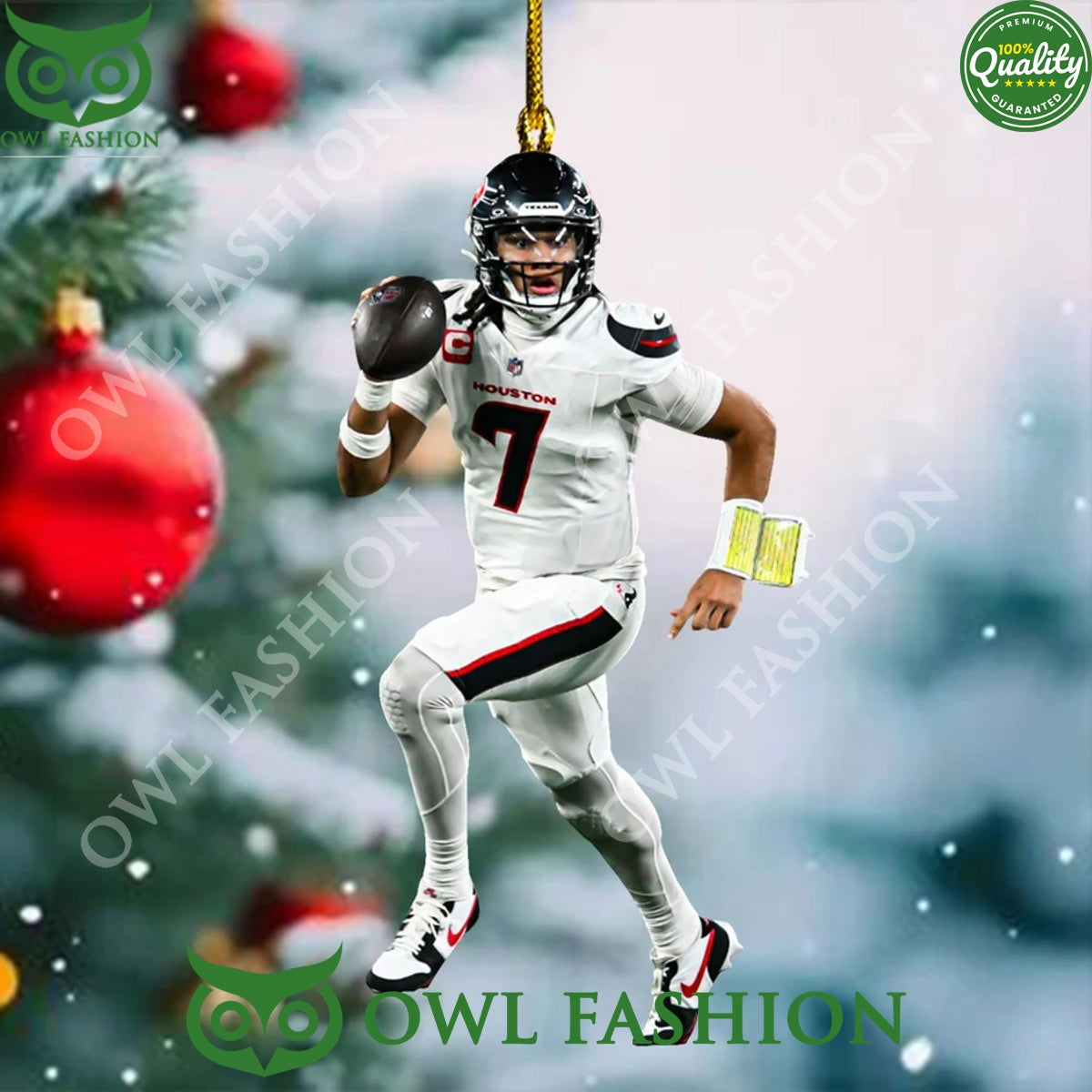 C. J. Stroud Houston Texas 7 play for win plastic - Adult & Kids T-Shirts, Sweatshirts & Hoodies apparel design preview 1