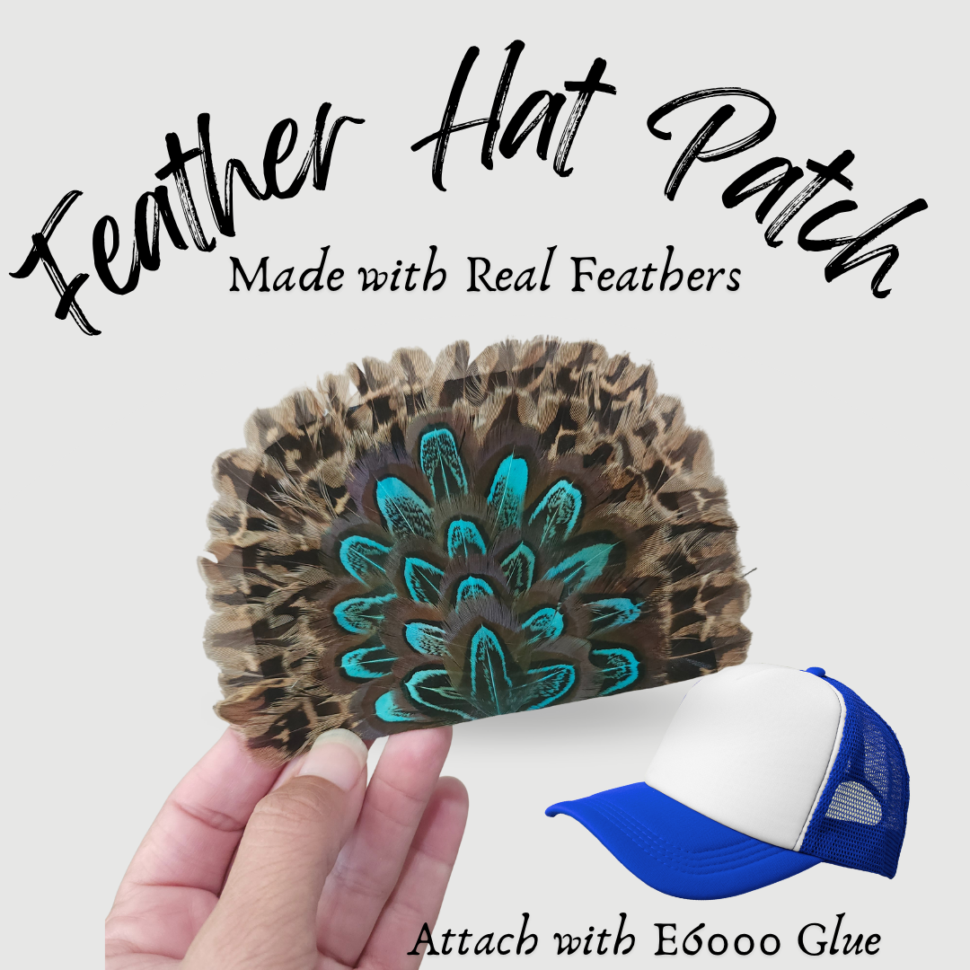 Western Feather Fans Patch For Trucker Hats Hat Bar - Adult & Kids T-Shirts, Sweatshirts & Hoodies apparel design preview 1
