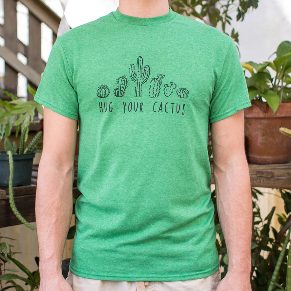 Hug Your Cactus - Adult & Kids T-Shirts, Sweatshirts & Hoodies apparel design preview 1