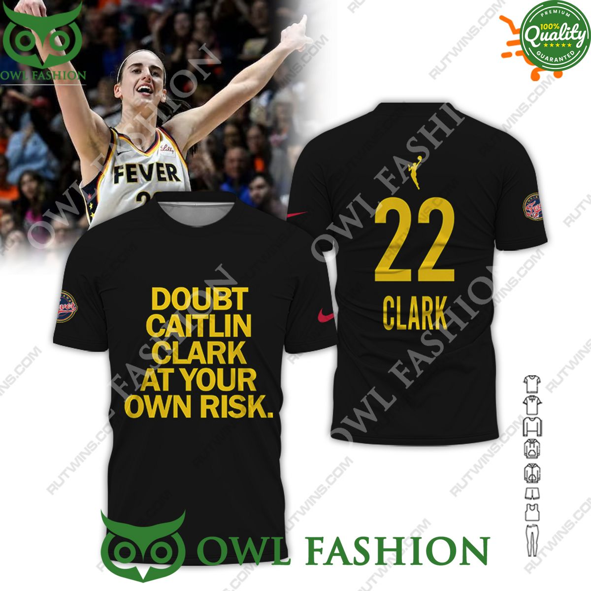 Caitlin Clark Indiana Fever basketball - Adult & Kids T-Shirts, Sweatshirts & Hoodies apparel design preview 1