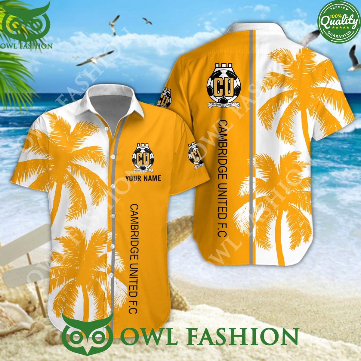 Cambridge United Personalized EFL Trending Summer - Adult & Kids T-Shirts, Sweatshirts & Hoodies apparel design preview 1