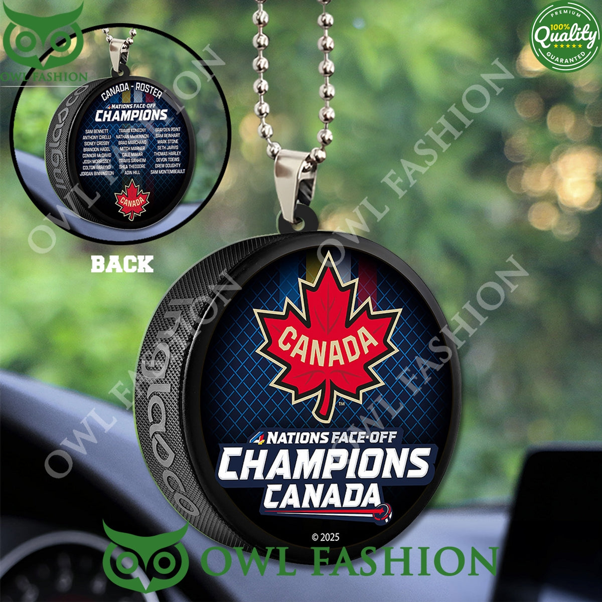 Canada Champions Nations Face Off Custom Shape car - Adult & Kids T-Shirts, Sweatshirts & Hoodies apparel design preview 1