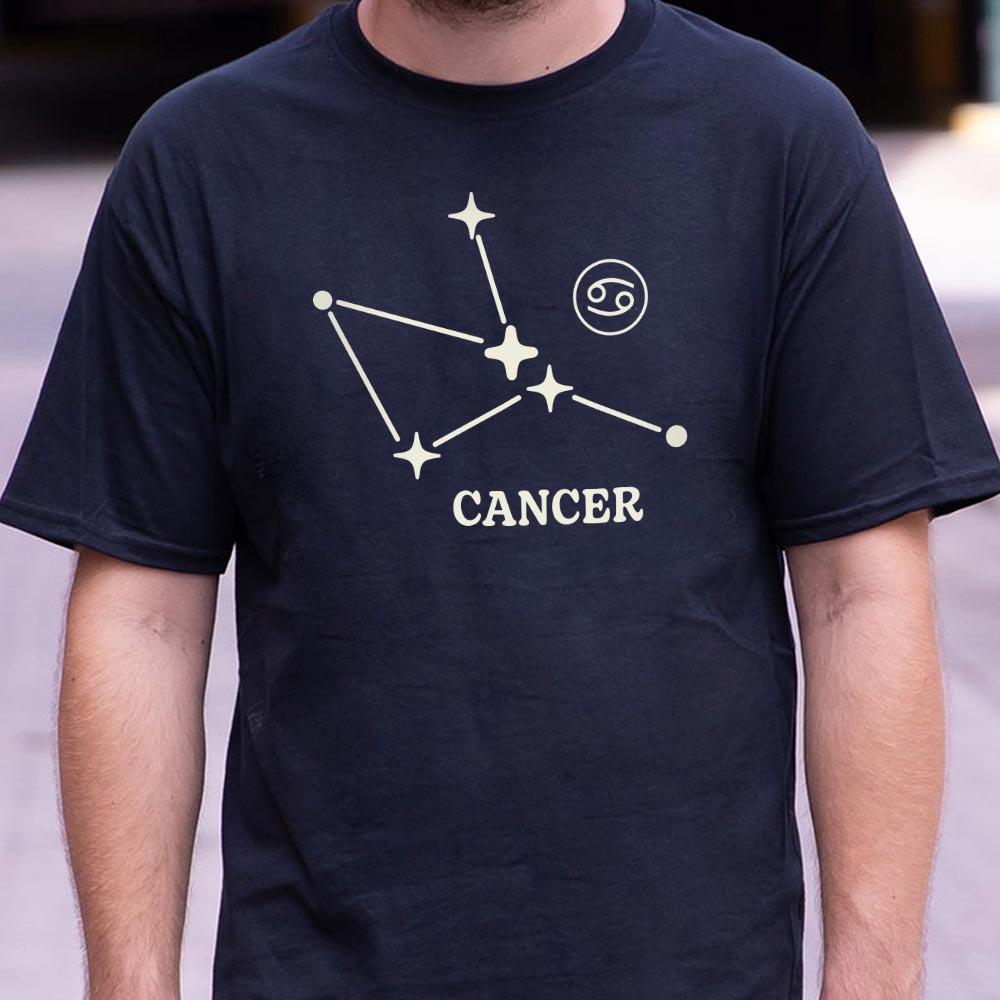 Cancer Constellation - Adult & Kids T-Shirts, Sweatshirts & Hoodies apparel design preview 1