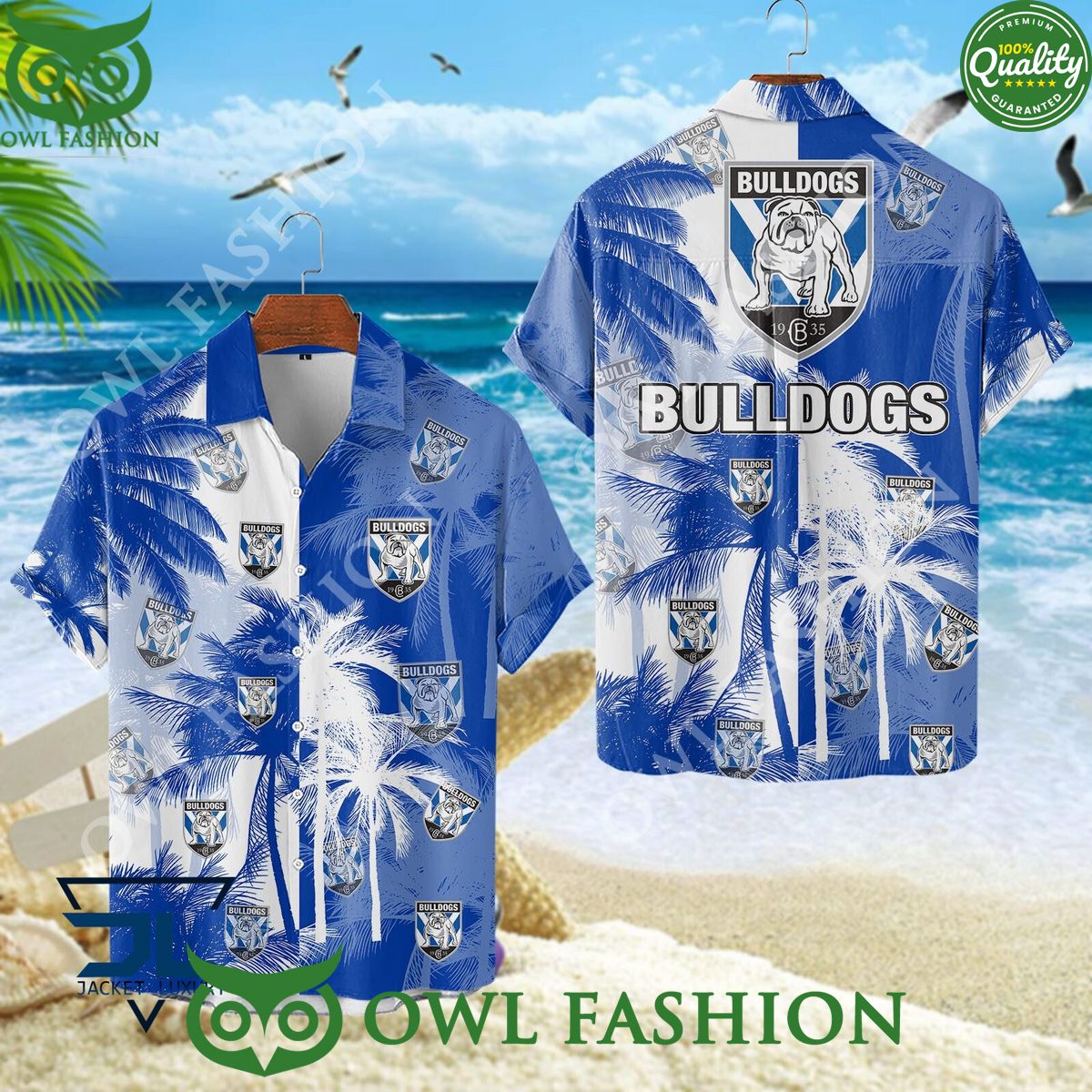 Canterbury Bankstown Bulldogs NRL Australasia - Adult & Kids T-Shirts, Sweatshirts & Hoodies apparel design preview 1