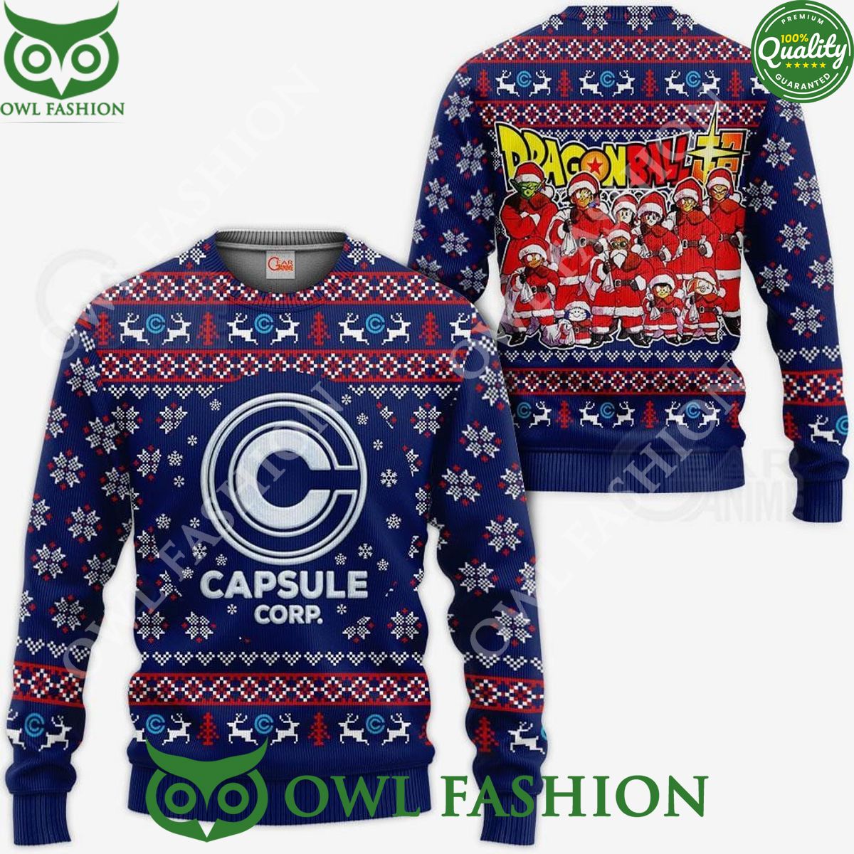 Capsule Ugly Christmas Sweater DB Xmas Jumper - Adult & Kids T-Shirts, Sweatshirts & Hoodies apparel design preview 1