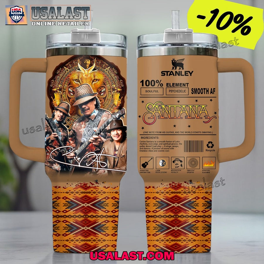 Carlos Santana Premium 40oz Tumbler - Adult & Kids T-Shirts, Sweatshirts & Hoodies apparel design preview 1