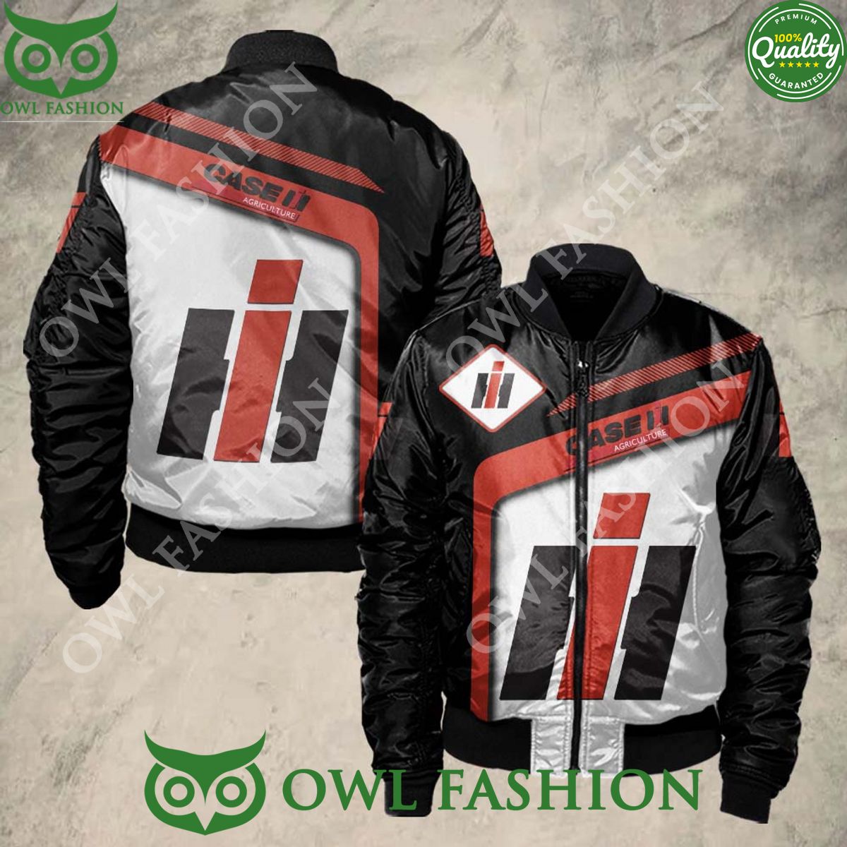 Case IH Car Bomber Jacket Printed - Adult & Kids T-Shirts, Sweatshirts & Hoodies apparel design preview 1