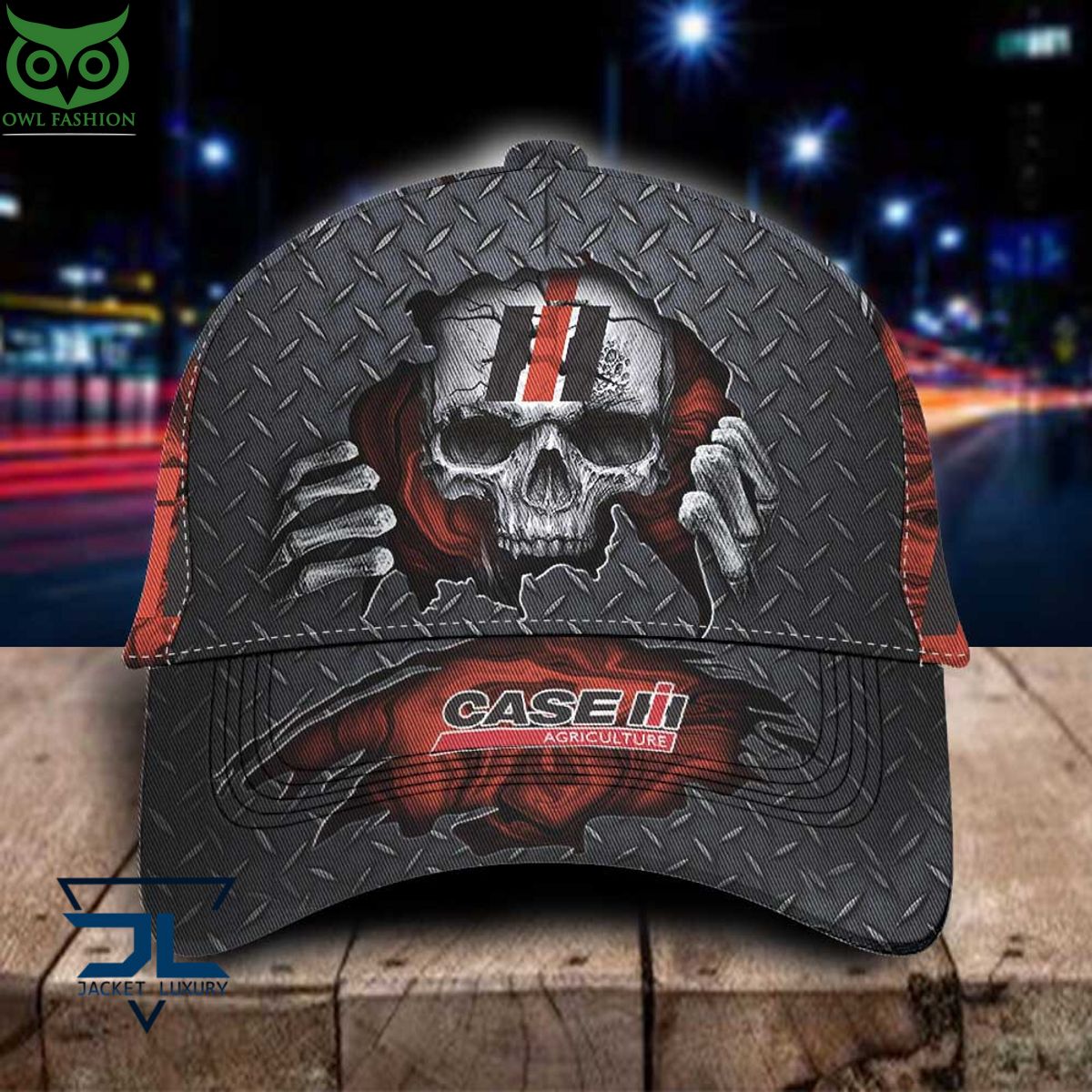 Case IH Car Skull Metal Classic Cap - Adult & Kids T-Shirts, Sweatshirts & Hoodies apparel design preview 1