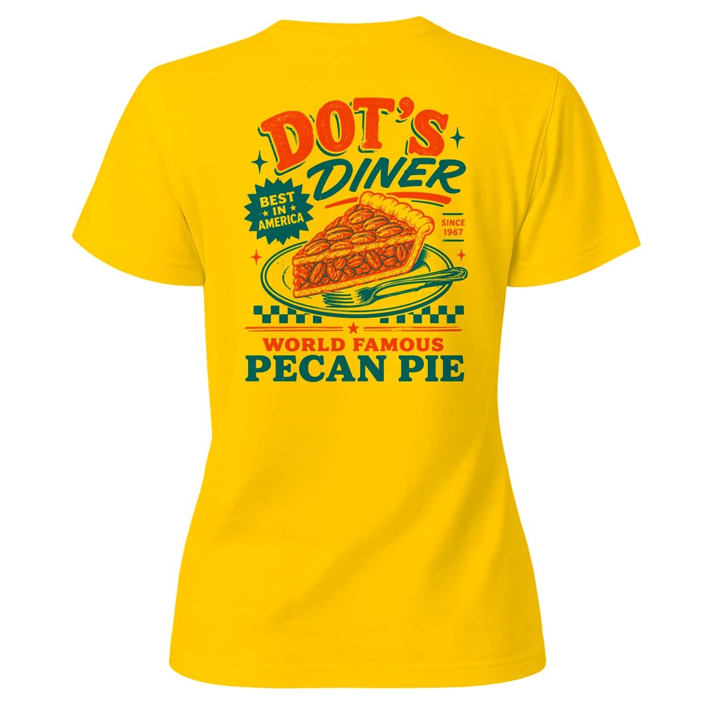 Dot's Diner Pecan Pie Women's - Adult & Kids T-Shirts, Sweatshirts & Hoodies apparel design preview 1