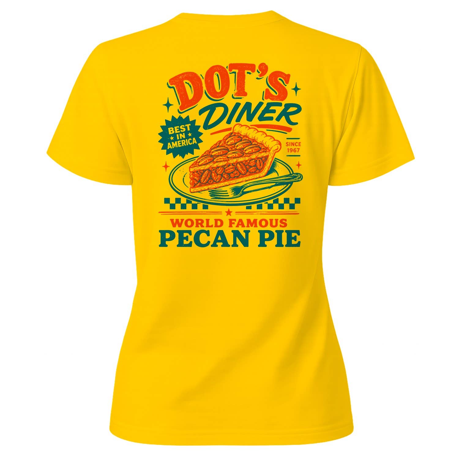 Dot's Diner Pecan Pie Women's - Adult & Kids T-Shirts, Sweatshirts & Hoodies apparel design preview 1