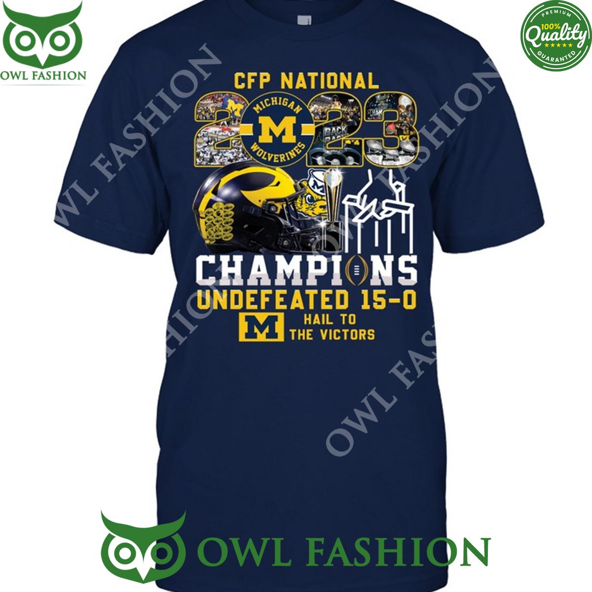 CFP National Champs Michigan Wolverines vs Everybody - Adult & Kids T-Shirts, Sweatshirts & Hoodies apparel design preview 1