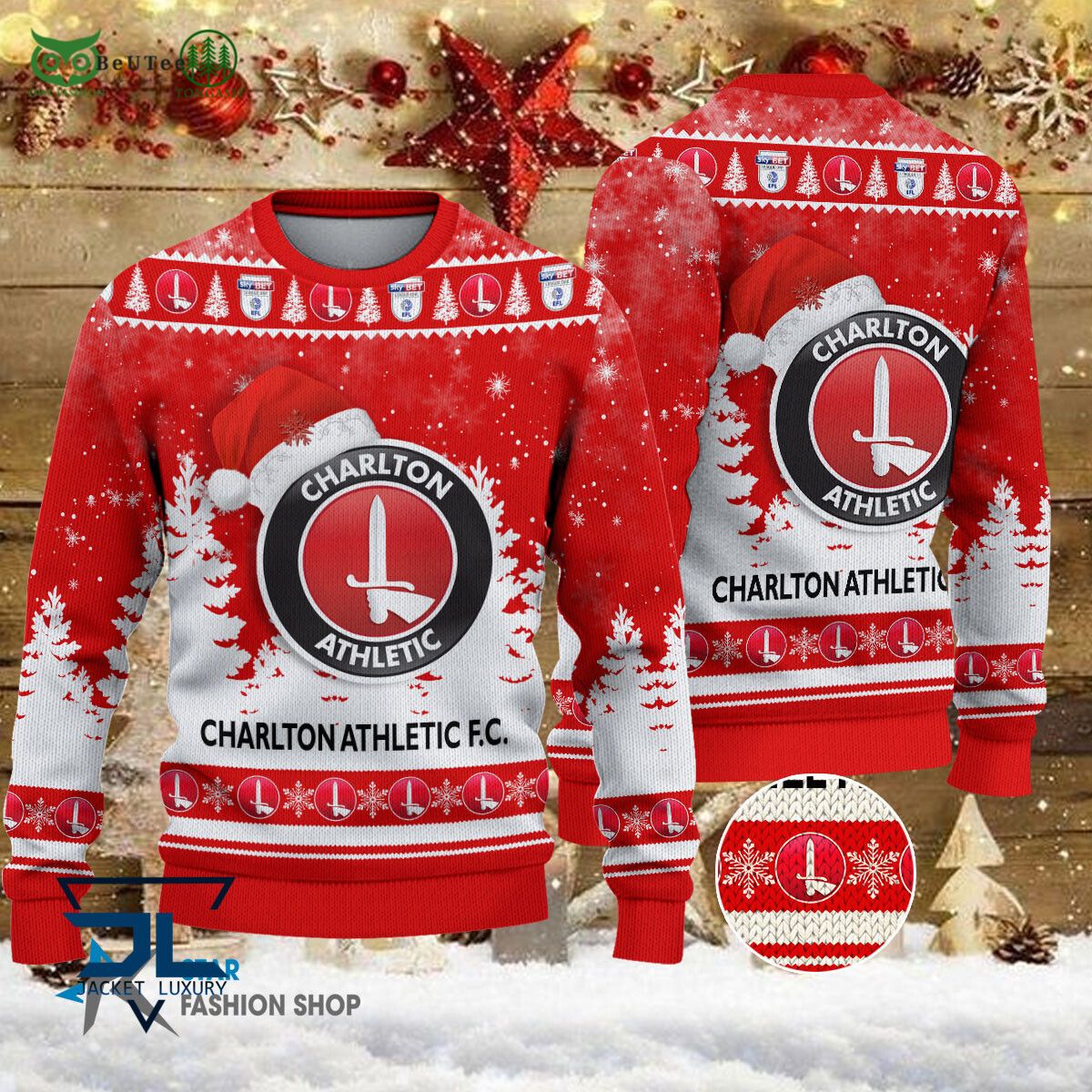 Charlton Athletic EFL English Football League - Adult & Kids T-Shirts, Sweatshirts & Hoodies apparel design preview 1